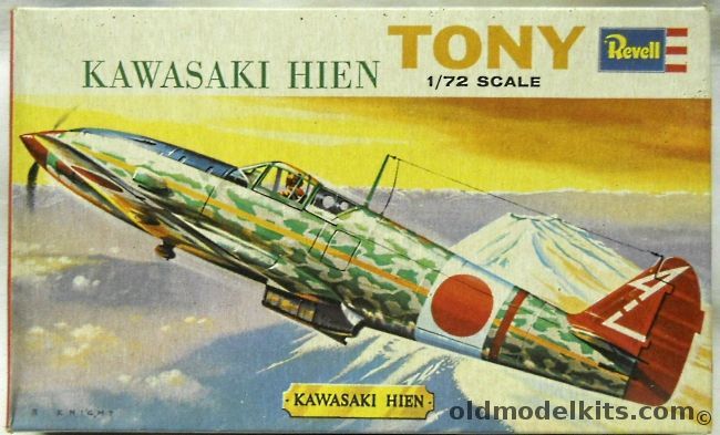 Revell 1/72 Kawasaki Hien Ki-61 Tony - Great Britain Issue, H621 plastic model kit